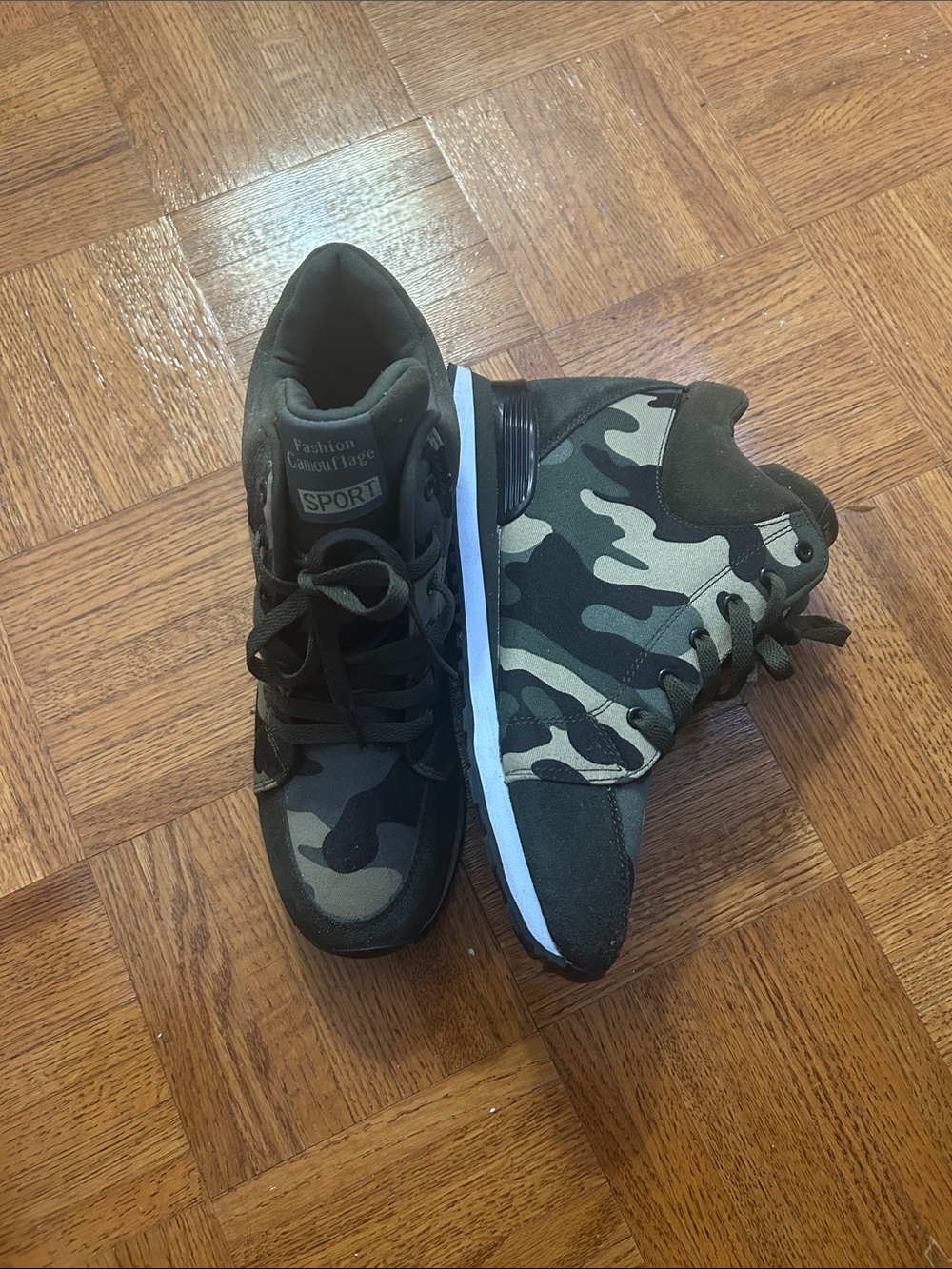 Camouflage Athletic Sneakers